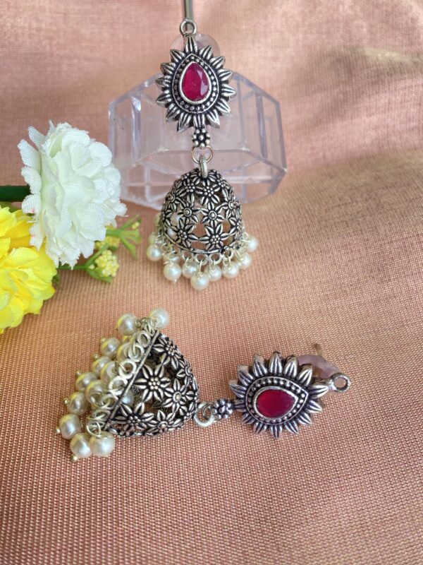 Oxidized Brass Jhumka